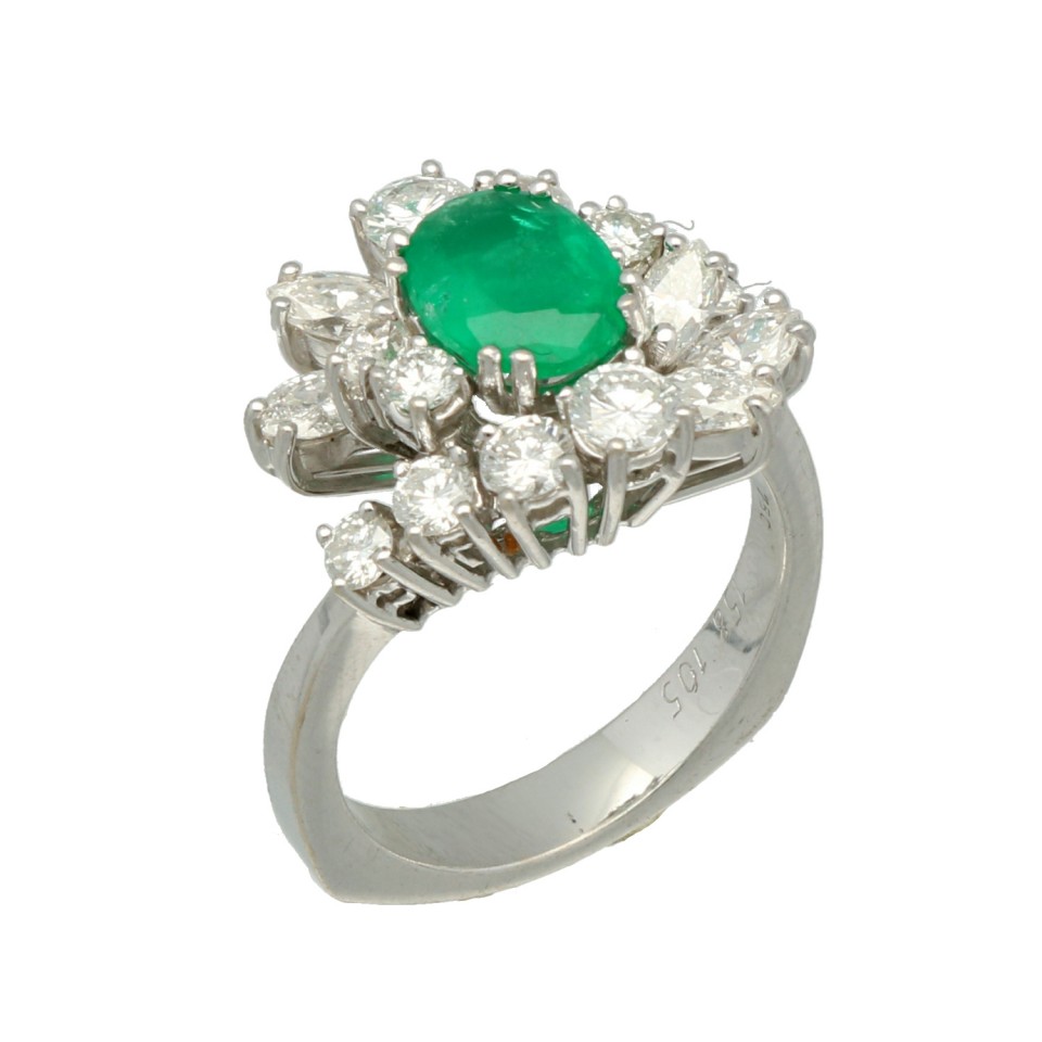 Ordelijk Ik was verrast uitbreiden smaragd ring kopen?op zoek naar smaragd briljant ring