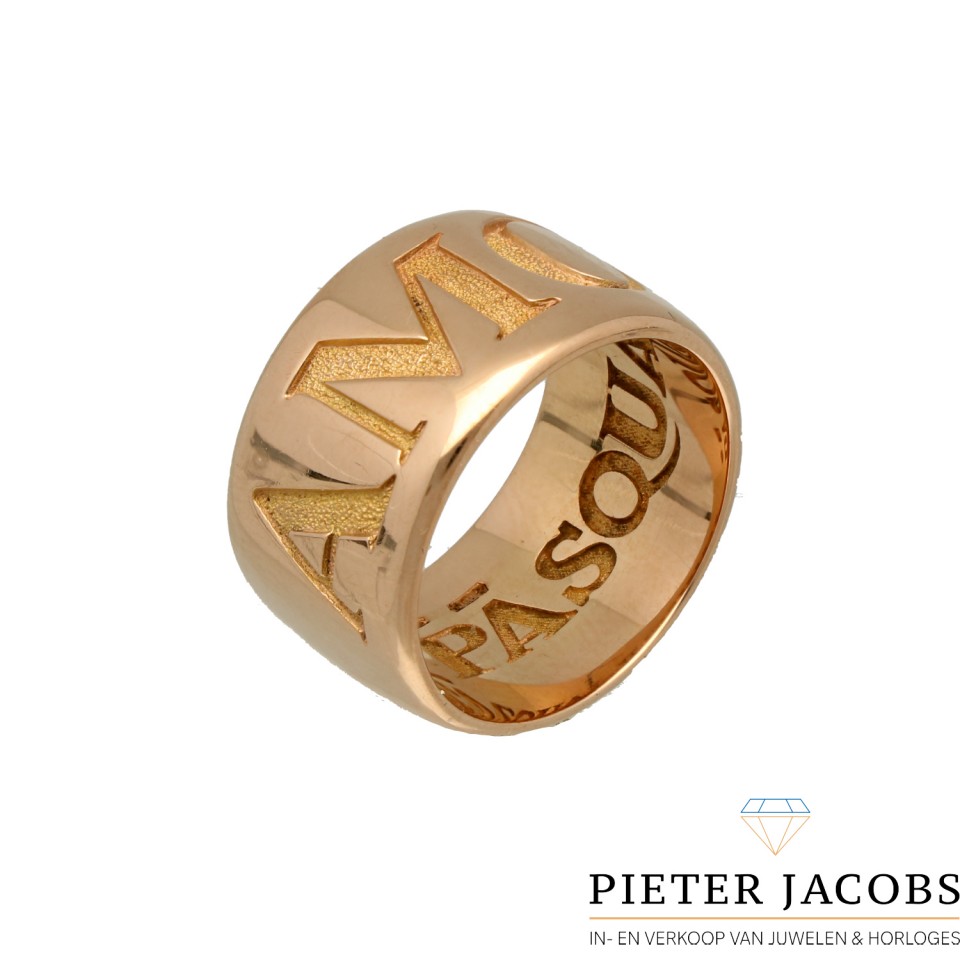 Pasquale Bruni Amore bandring 18 krt. Nieuwprijs â‚¬ 2950,-