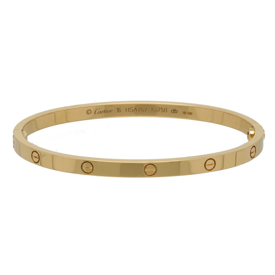 Cartier Love Bracelet Smal Maat 16 
