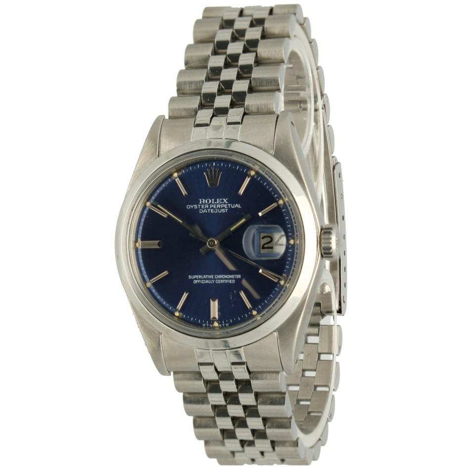 Rolex Datejust 36 Ref. 1600 ''Rare Tropical blue/purple dial''