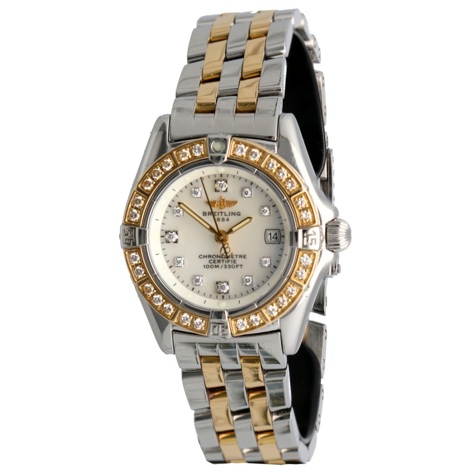 Breitling Callistino ''MOP dial'' Factory set diamonds D72345