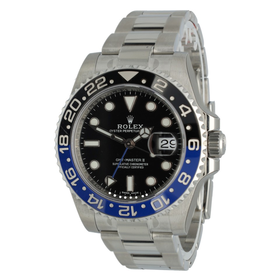 Rolex GMT-Master II Ref.116710BLNR Batman 
