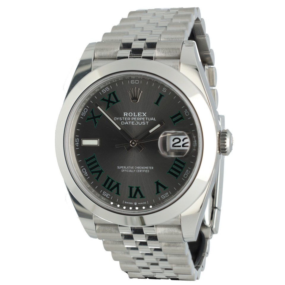 Rolex Datejust 41 'Wimbledon' Ref: 126300