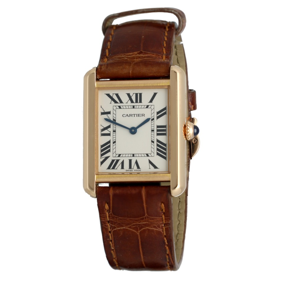  Cartier Tank 18 Krt RosÃ© goud Ref: 3168