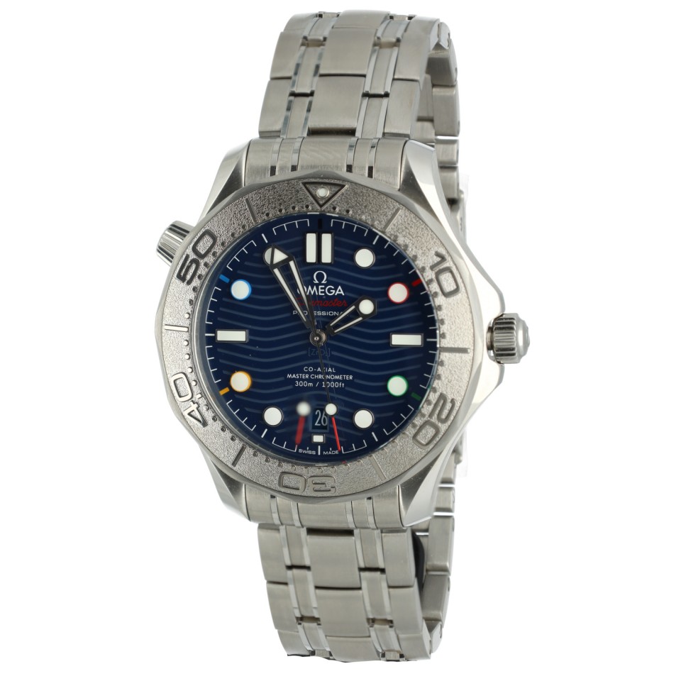 Nieuw!! Omega Seamaster Diver 300M 'Olympic Edition Beijing' 2023