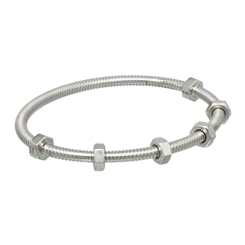 Ecrou de Cartier 18Krt witgouden armband