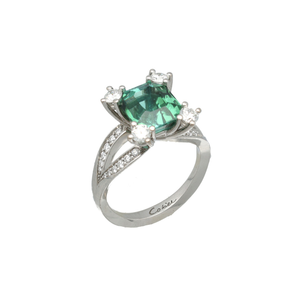 Witgouden Cober ring 