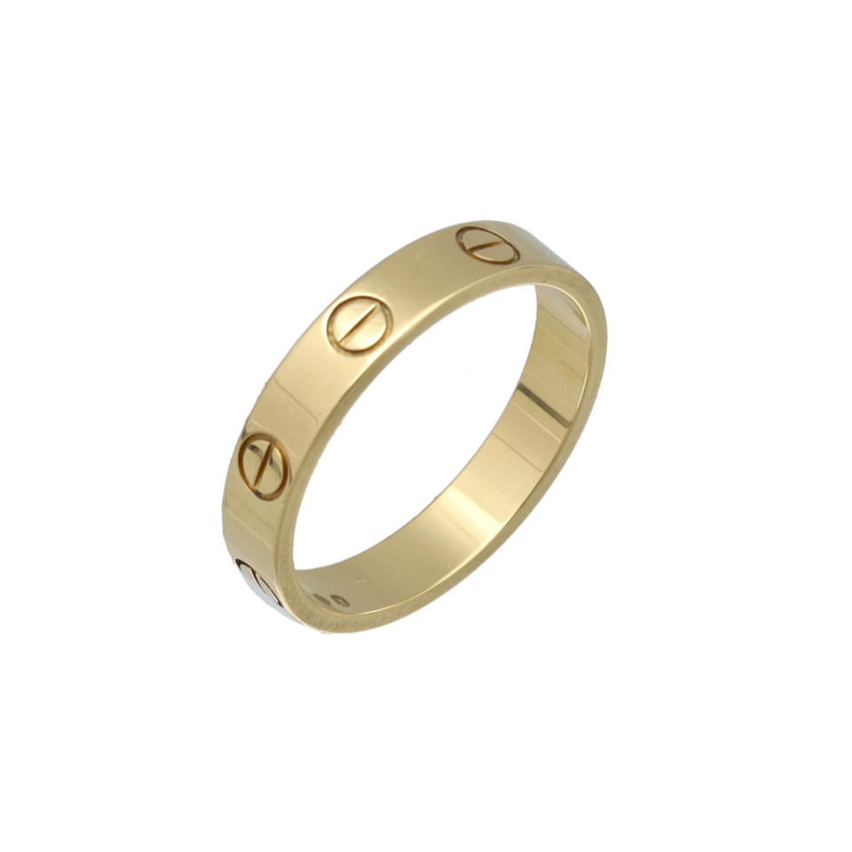 18Krt geelgouden Cartier Love ring