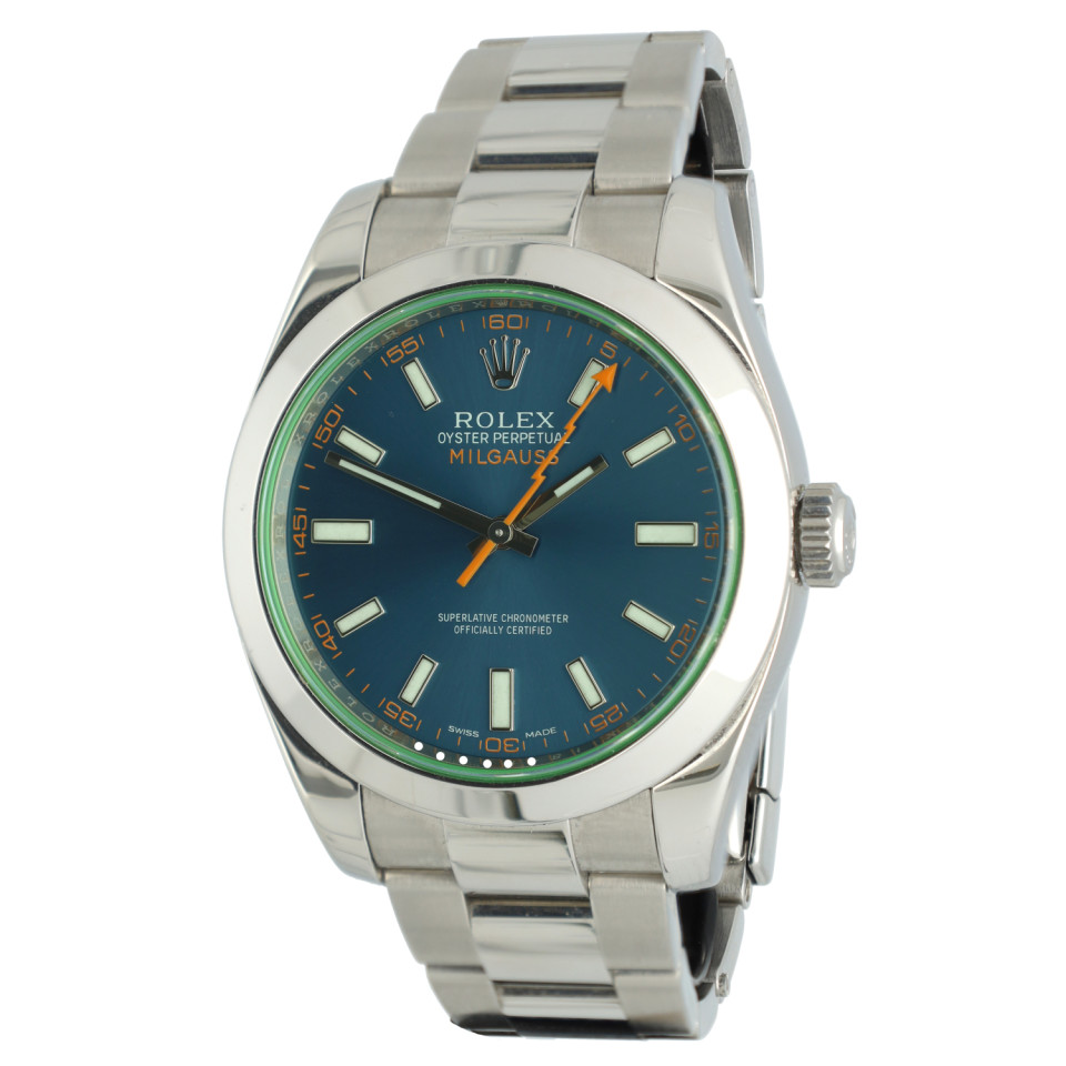 Rolex Milgauss 'Blue index' Ref. 116400GV