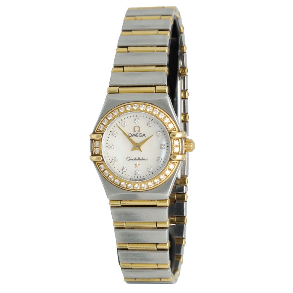 Omega Constelletion Bi Color Diamonds