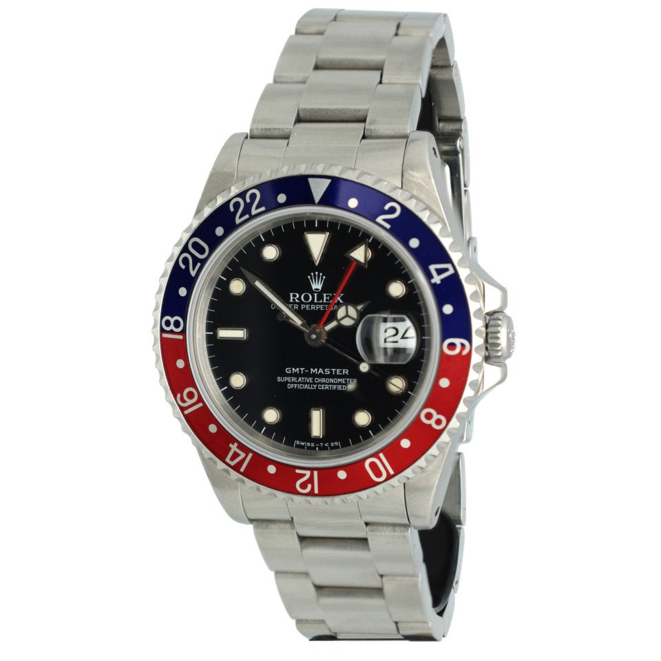 Rolex GMT-Master Ref: 16700 Pepsi Full Set 1994