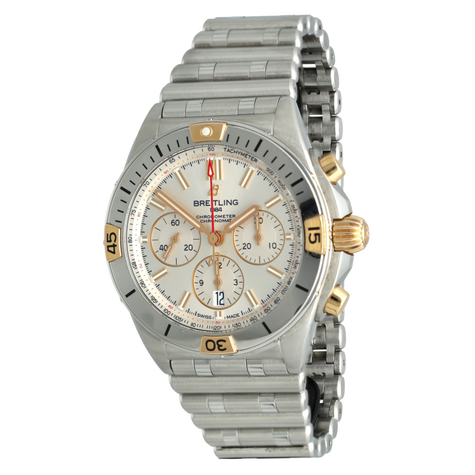 Breitling Chronomat B01 42mm Goud/Staal