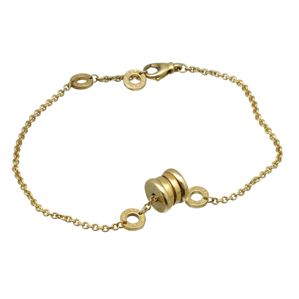 Bvlgari B.Zero 1 Gouden anker schakel armband