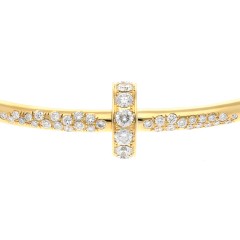 Stijlvolle 18 krt gouden briljanten armband 1.17 Ct