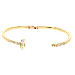 Stijlvolle 18 krt gouden briljanten armband 1.17 Ct