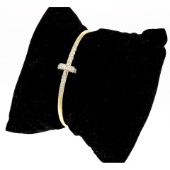 Stijlvolle 18 krt gouden briljanten armband 1.17 Ct