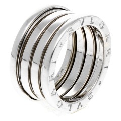 18 Krt. Witgouden Bulgari ring 'B zero'