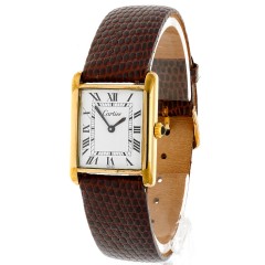 Cartier Must de Tank Goud/Zilver