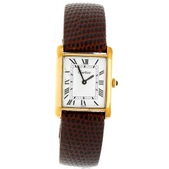 Cartier Must de Tank Goud/Zilver