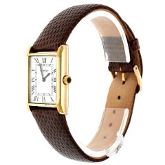 Cartier Must de Tank Goud/Zilver