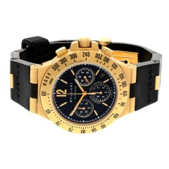 Bulgari Diagono Proffesional Chronograaf 18Krt. goud