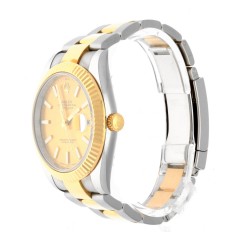 Rolex Datejust 41 Champagne index Oyster Ref.126333