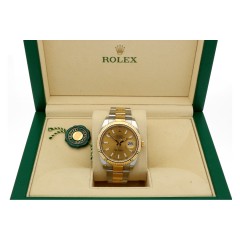 Rolex Datejust 41 Champagne index Oyster Ref.126333