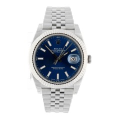 Rolex Datejust 41 Blue Index Ref.126334