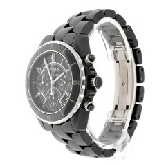 Chanel J12 Black Ceramic Chronograaf