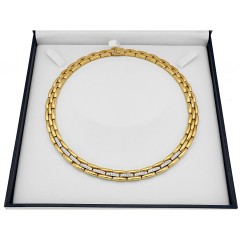 18 krt Gouden Collier met Briljant 1.00 Ct.