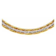 18 krt Gouden Collier met Briljant 1.00 Ct.