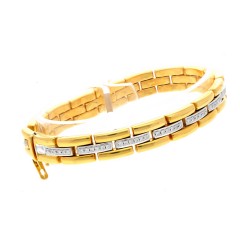 18 krt Gouden Armband met Briljant ca. 1.35 Ct