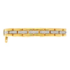 18 krt Gouden Armband met Briljant ca. 1.35 Ct