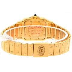 Cartier Santos Galbee Moonpahse 18Krt. geelgoud