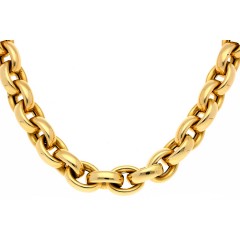 14Krt. gouden collier Italiaans design Monzario