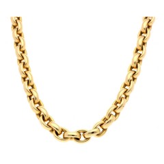 14Krt. gouden collier Italiaans design Monzario