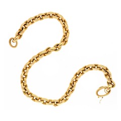 14Krt. gouden collier Italiaans design Monzario