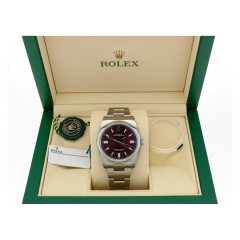 Rolex Oyster Perpetual Red Grape 116000