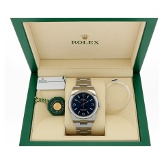 Rolex Oyster Perpetual Blue Dial 116000