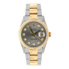 Rolex Datejust Goud/staal Jubilee met Briljant