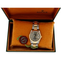 Rolex Datejust Goud/staal Jubilee met Briljant