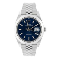 Rolex Datejust 41 Blue Index 