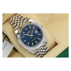 Rolex Datejust 41 Blue Index 