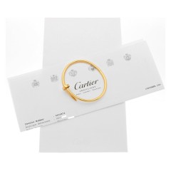 18 krt. geelgouden Cartier spijker armband. Nieuwprijs ca.  6500,-