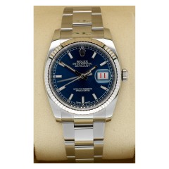 Rolex Datejust 36 Blue Index Ref.116234