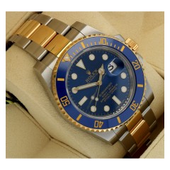 Rolex Submariner goud/staal Ref.116613LB ''Sunburst dial'' 