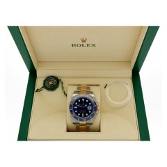 Rolex Submariner goud/staal Ref.116613LB ''Sunburst dial'' 