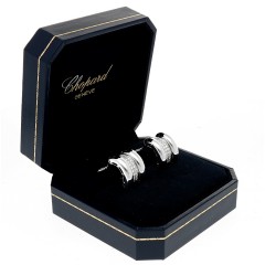 Witgouden Chopard La Strada oorbellen 1.00 Ct