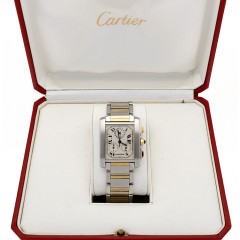 Cartier Tank Francaise Chronoflex Ref. 2303 