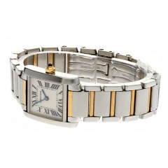 Cartier Tank Française Goud/Staal Ref. 2384